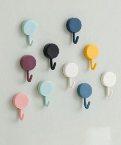 Self-Adhesive Sticky Wall Hooks (10 Pcs)
