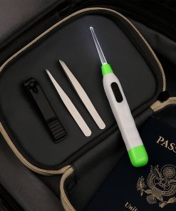 5-in-1 LED Flashlight Earpick with Interchangeable Transp…