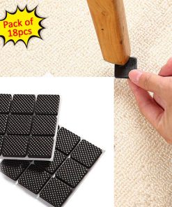 Self Adhesive Furniture Pads – Square (18 Pcs…