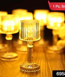 Mini Acrylic LED Desk Lamps Table Lamp Portable…