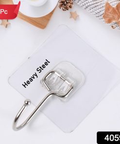 Transparent Large Stainless Steel Self Adhesive Wall Hook…