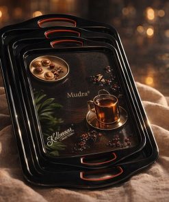 Tray Granite [serving] 3pcs Set (Loos)