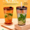 Glass Sip-Lite Sipper With Straw 400ml Box-Pack
