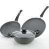 Cookware Set Gray Marble Cotead 4pcs Gift Set(INDUCTION BASE)