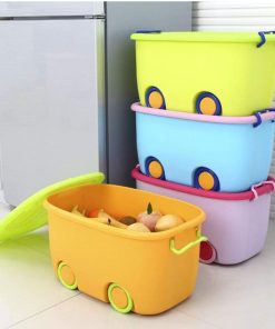 toy box with well and rider