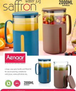 Water Jug SAFFRON (2000ml) Box Pack