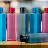 Bottle Square With Plastic Cap(Polipack)