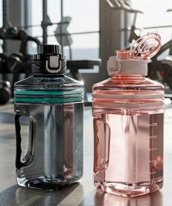 Bottle Motivational Gym Gallon Square 2000ml