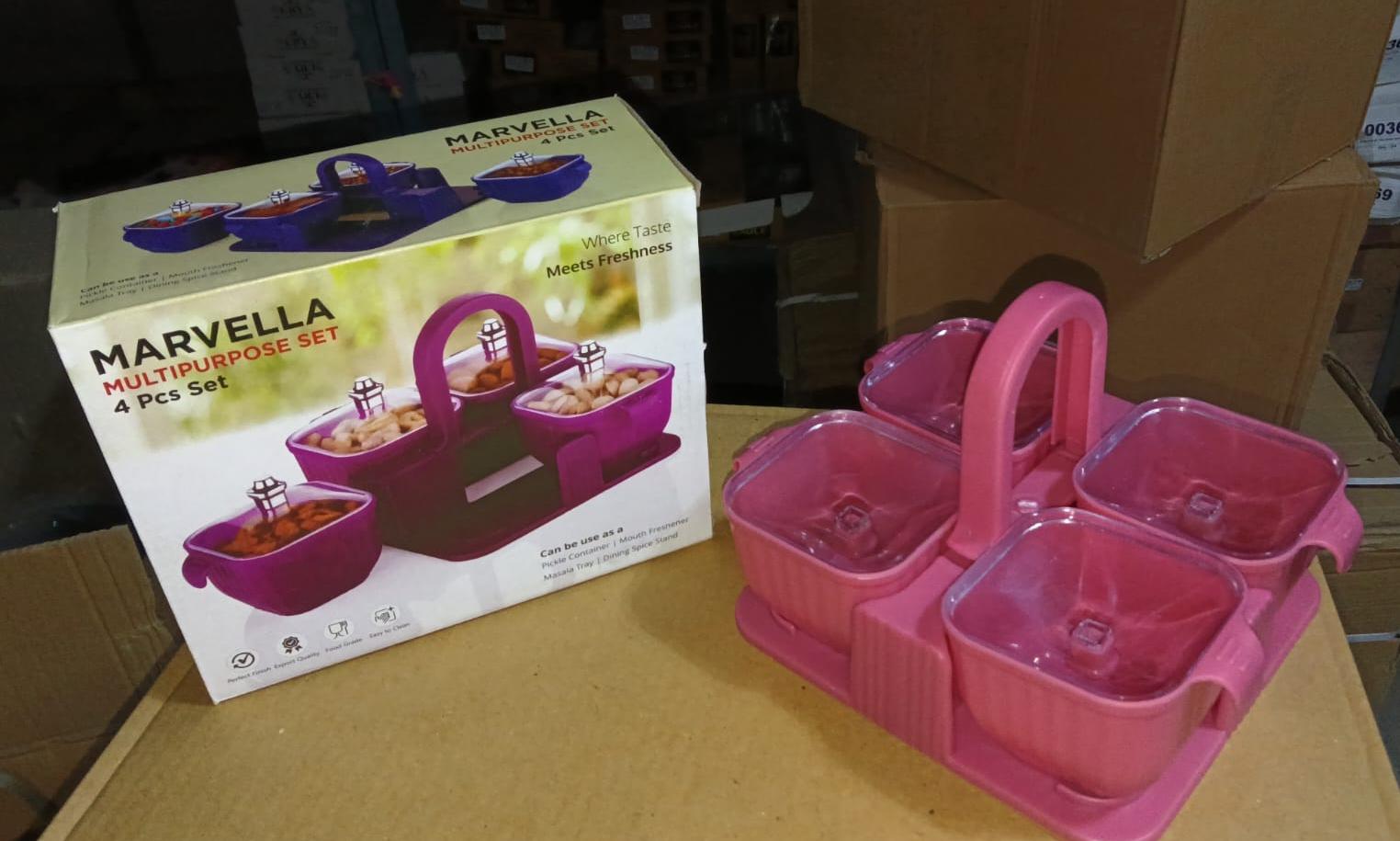 Dry Fruit Or Masala Box With Stand CRESTA - Image 2