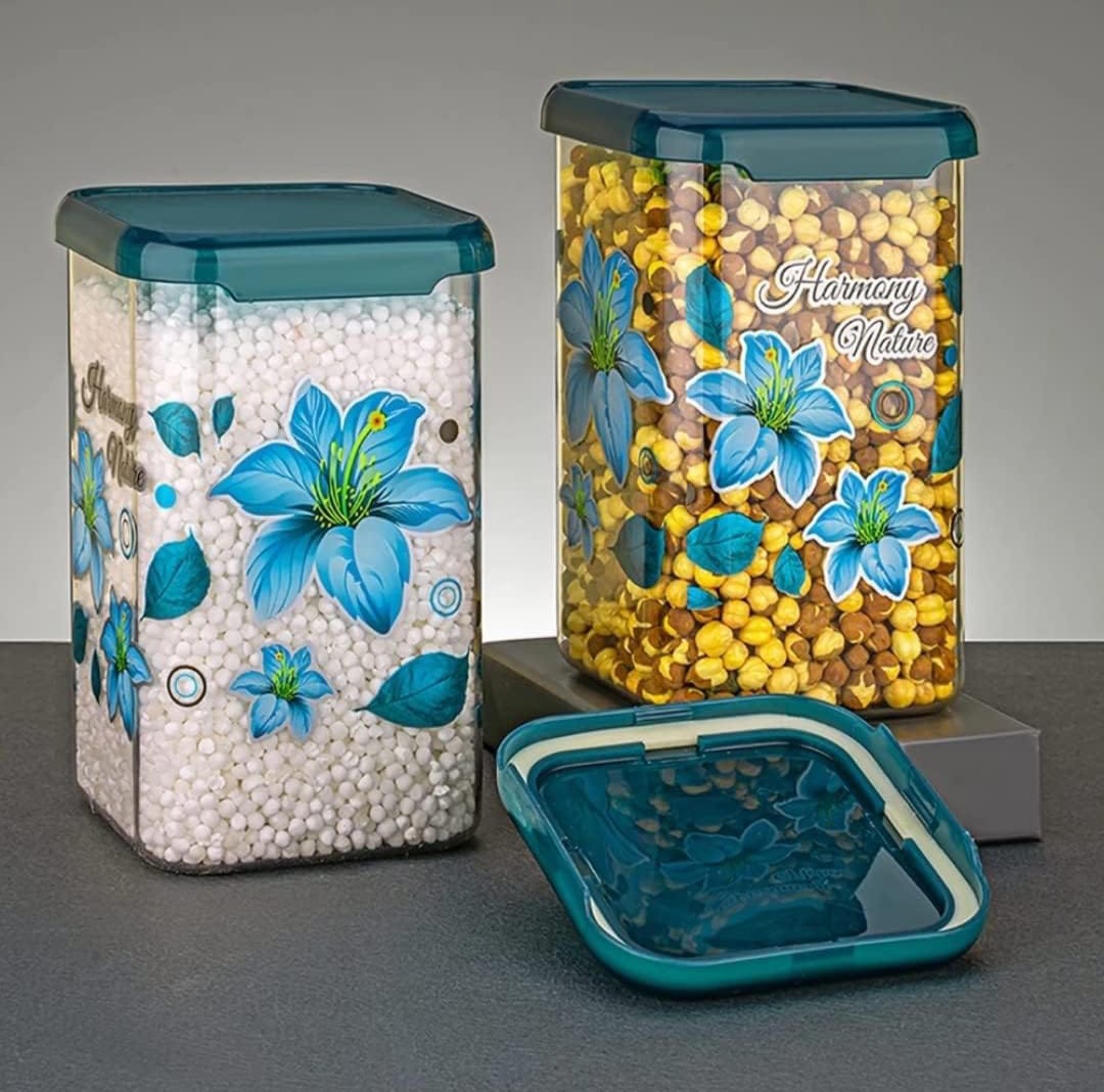 Container Square 1100ml Printed (1pcs)