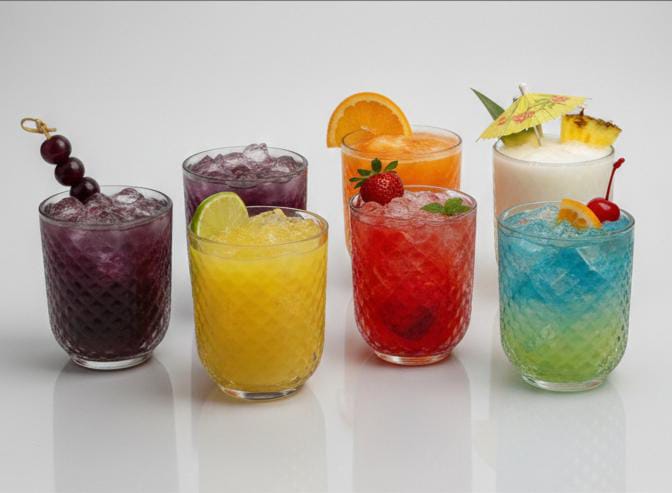 Glass Diamond Cut(300ml-6pcs Set Polipcak)