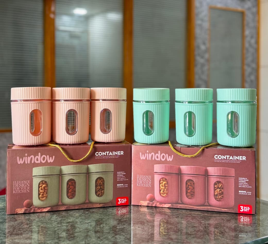 Container WINDOW 3pcs Set