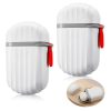 Soap Dish Capsule Style Leakproof Portable
