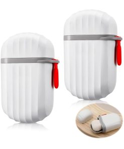 Soap Dish Capsule Style Leakproof Portable