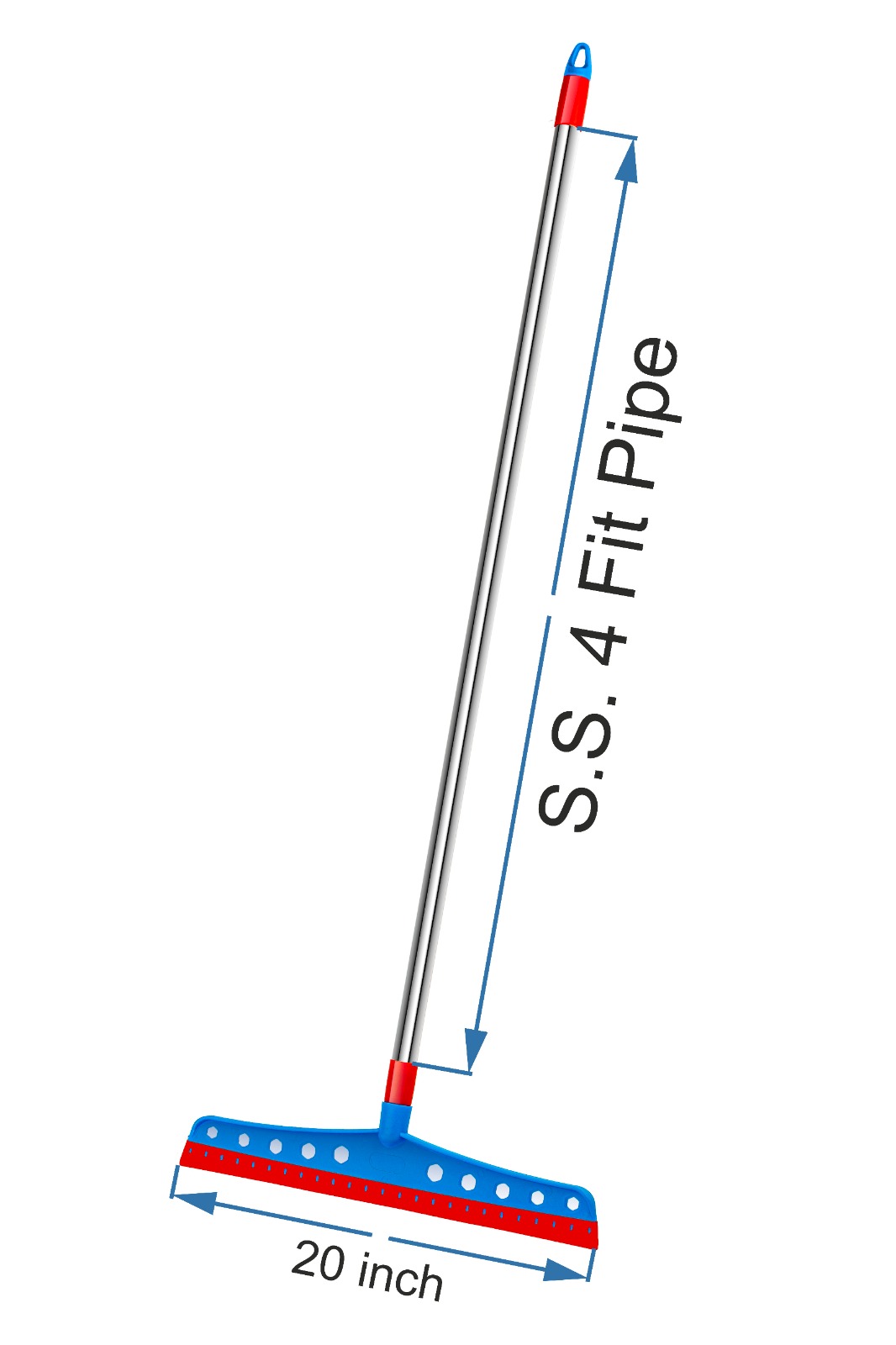 Wiper 20 inch With S.S. Rod