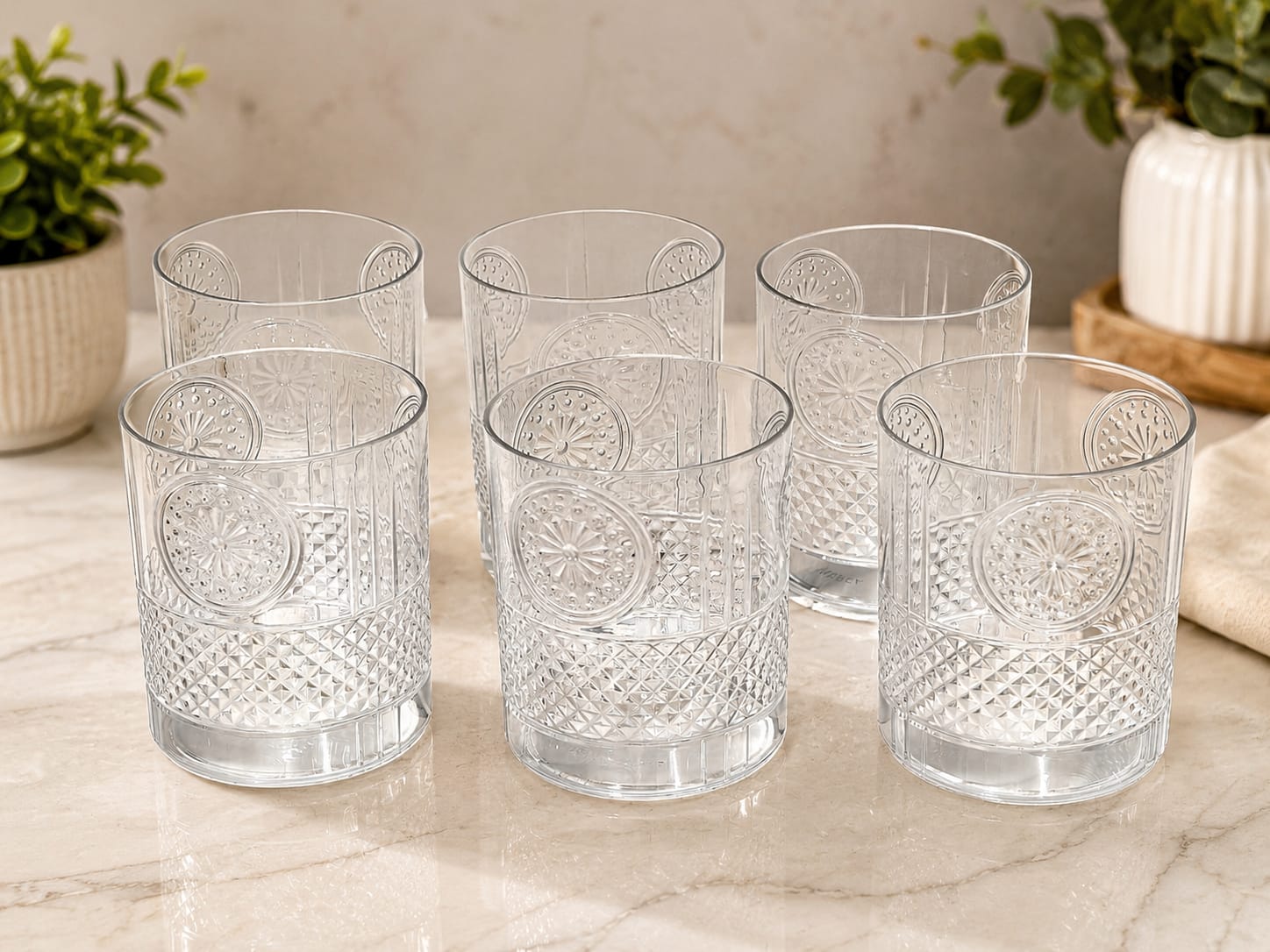 Glass Royal 6pcs Set (Polypack)