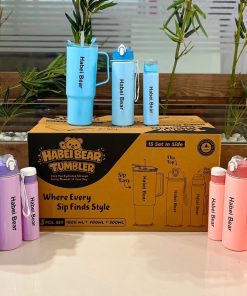 Bottle Habei Bear Tumbler 3pcs Set