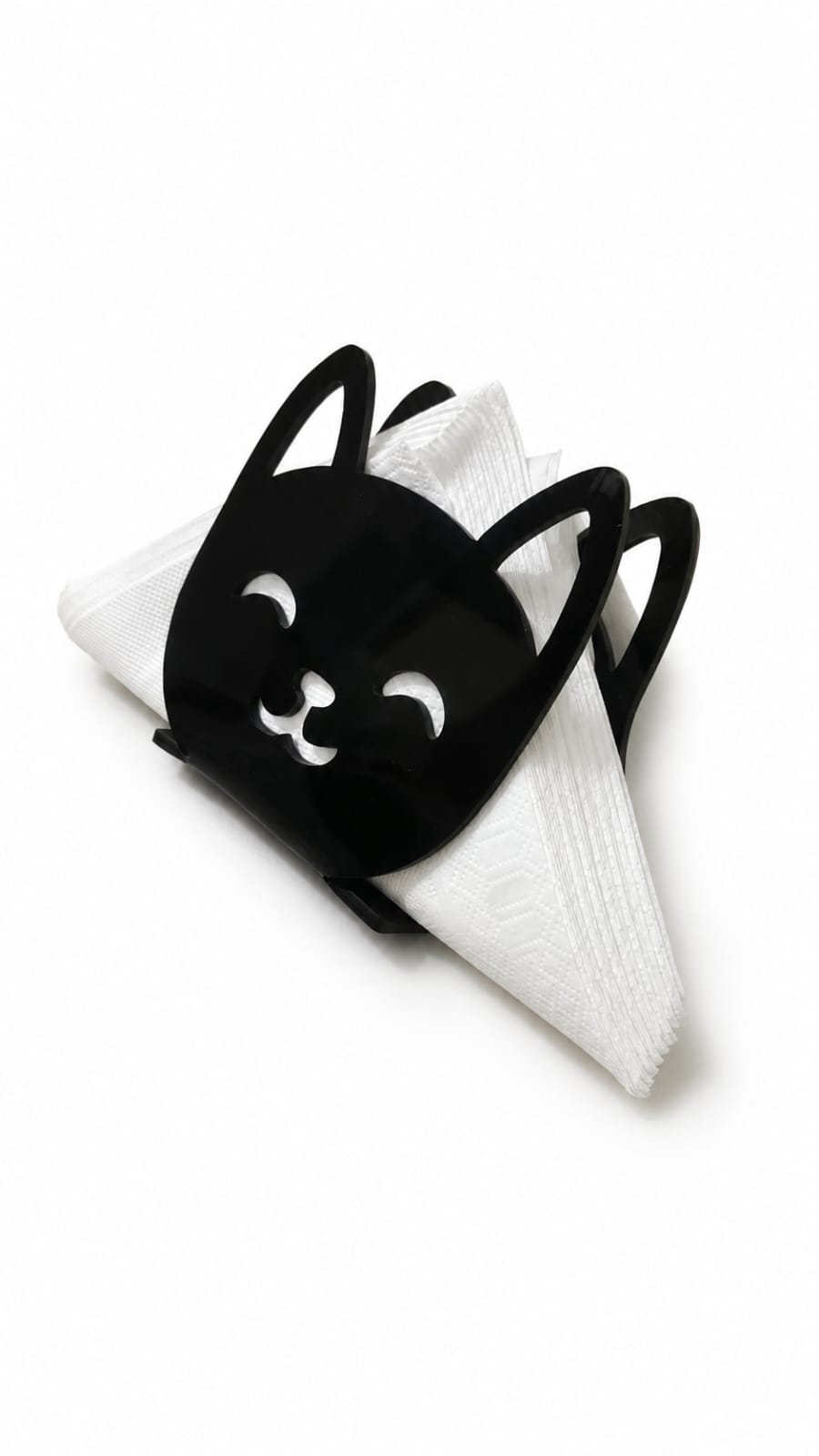 Napkin Holder Cat Shaped Acrylic