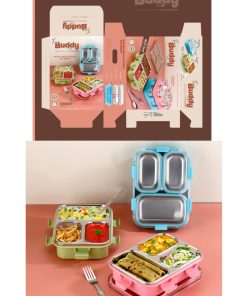 Lunch Box S.S. Trio Buddy 3 Compartments
