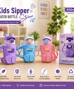 Bottle Kids Sipper With Straw 450ml