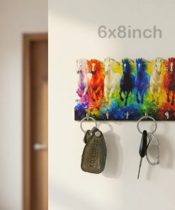 Key Stand 7 Horse With Hook (6*8inch)