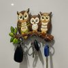 Key Stand Owl Shape With Hook (6*8inch)